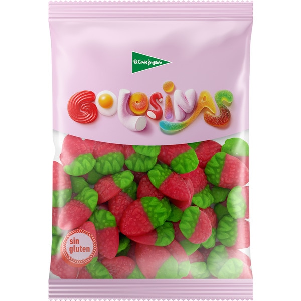 fresas de goma sin gluten bolsa 200 g