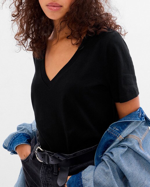 Camiseta de mujer punto ecológico vintage