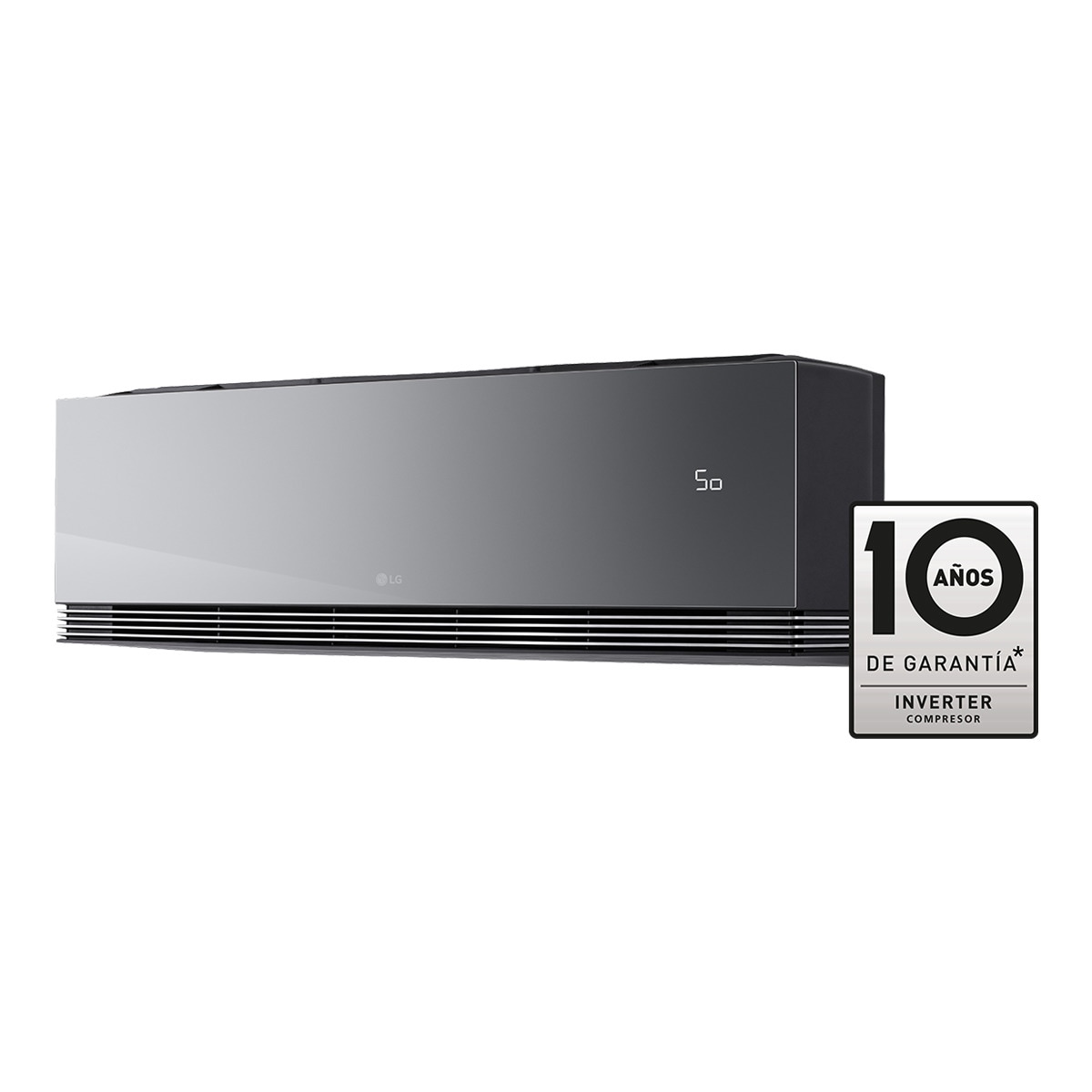 LG – Aire acondicionado Split 1×1 LG Inverter con 3.010 frig/h y 3.440 kcal/h, WiFi – MIRROR12X.SET.