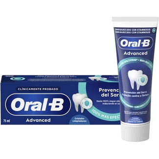 ORAL B Advanced pasta de dientes prevención del sarro tubo 75 ml