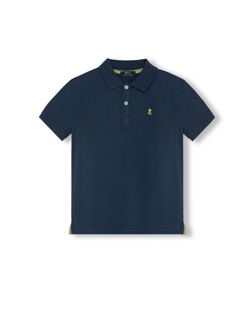 Polo niño liso manga corta