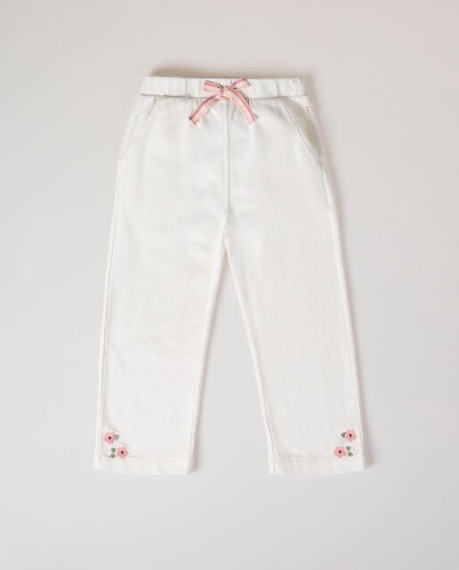 Pantalón felpa de niña