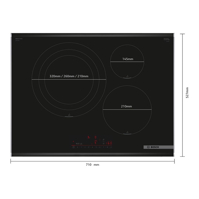 Thumbnail 1 de Bosch PID775HC1E placa inducción 3 zonas 56 cm