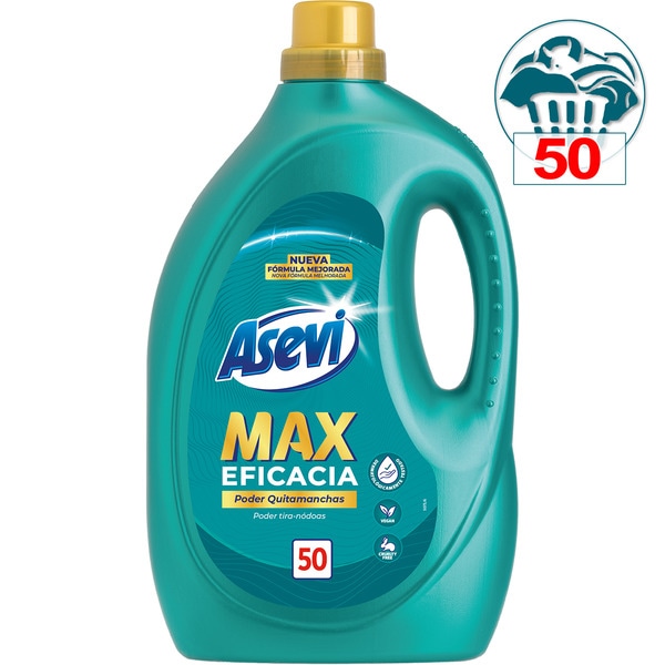 detergente líquido Max Eficacia botella 50 dosis