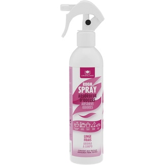 CRISTALINAS Geruchsneutralisierer mit Duft nach Sauberkeit Sprühflasche Spray 250 ml
