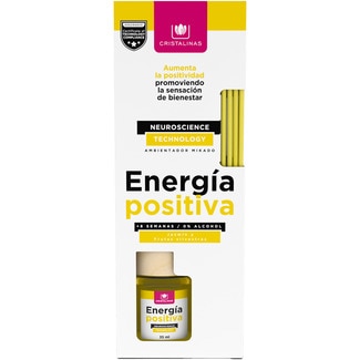 CRISTALINAS ambientador mikado Energía Positiva aroma jazmín y frutas silvestres Behälter 35 ml