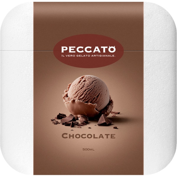 Gelado de Chocolate embalagem 500 ml
