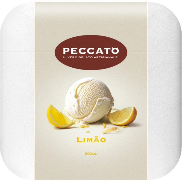 Gelado de Limão embalagem 500 ml