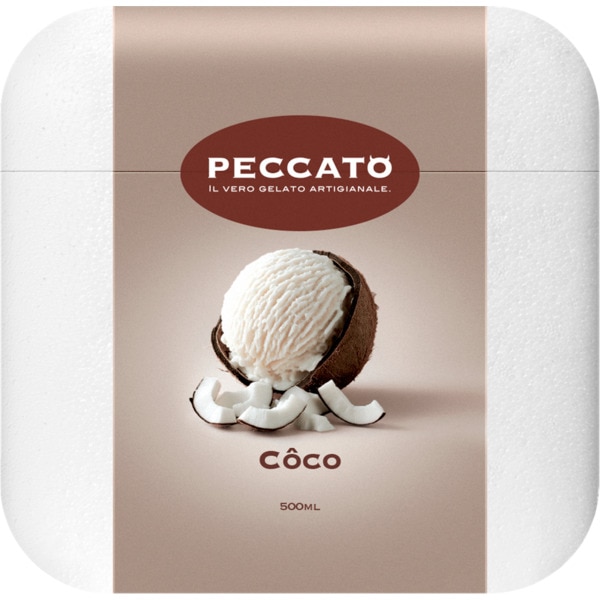Gelado de Coco frasco 500 ml