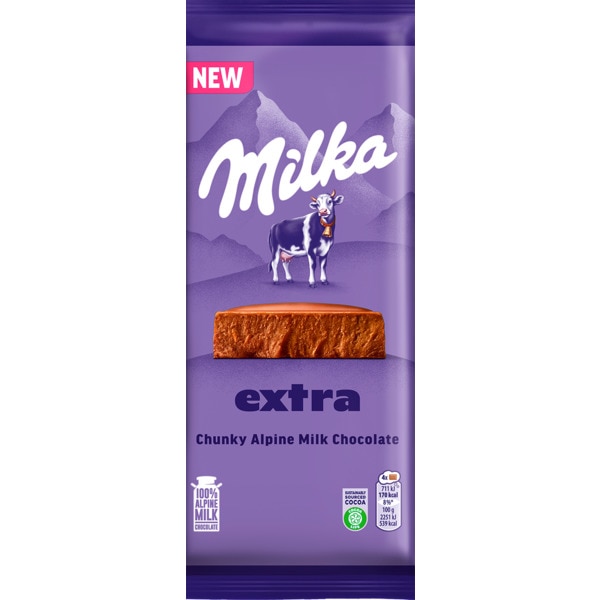 Chocolate de Leite tablete 190 g