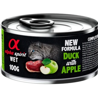 Alpha Spirit Alimento Húmido para Gato sabor Ananás lata 100 g