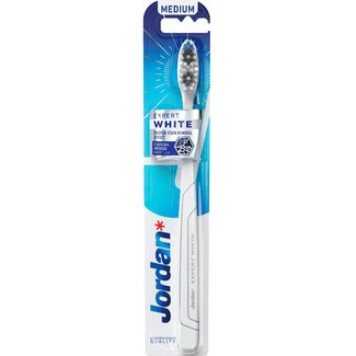 Jordan Escova de Dentes Expert Clean White Medium embalagem 1 unidade