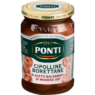 Ponti Cebolinhas em Azeite Balsâmico frasco 300 g
