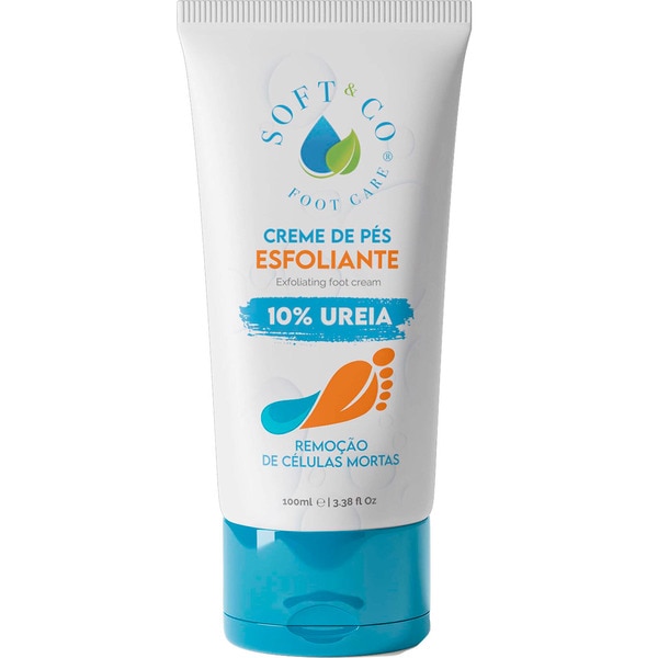 Creme de Pés Esfoliante  10% Ureia embalagem 100 ml