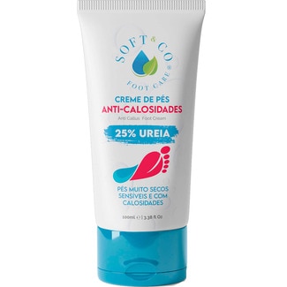 Soft&Co Creme de Pés Anti-Calosidades  25% Ureia embalagem 100 ml