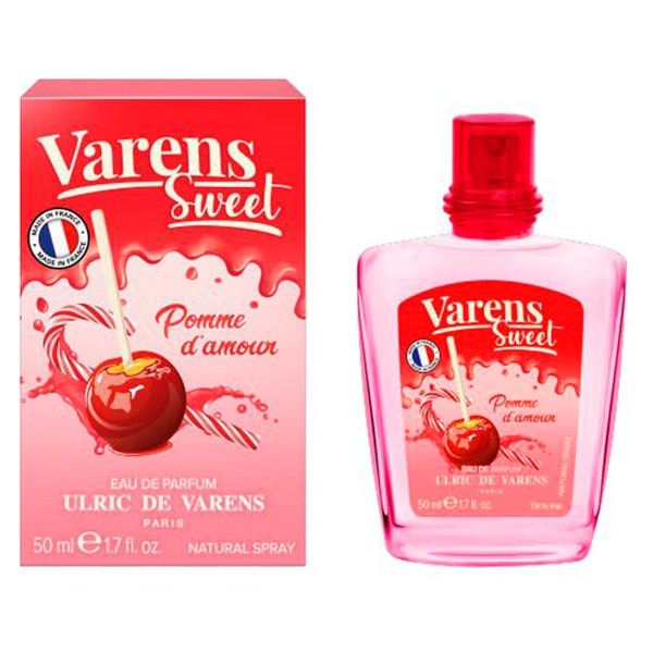 Eau de Parfum Sweet Maçã de Amor embalagem 50 ml