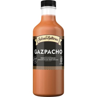 SALSAS SALTERAS gazpacho fresco con aceite de oliva virgen extra sin gluten botella 1 l
