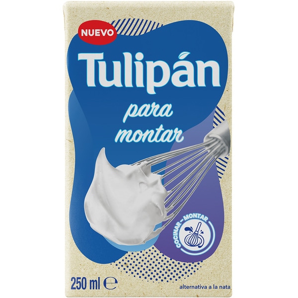 vegetable cream alternative to whipping cream carton 250 g