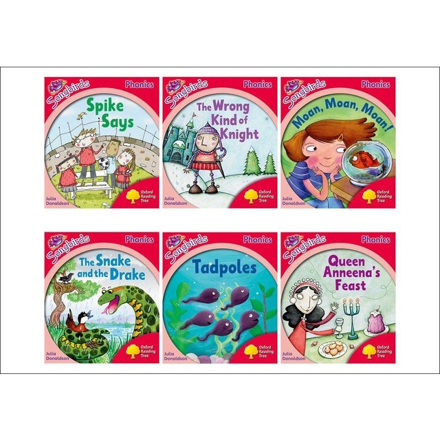 Oxford Reading Tree - Songbirds Phonics Level 4 Books Mixed Pack of 6 (Tapa blanda)