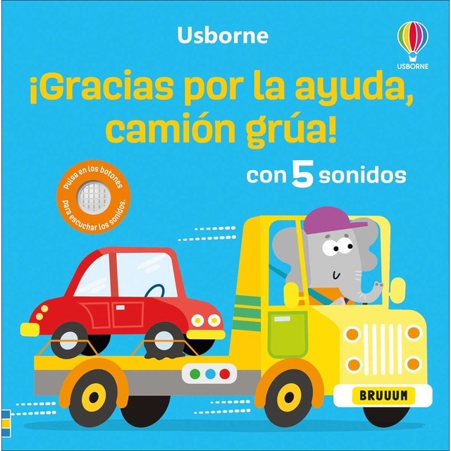 ¡Gracias por tu ayuda, camión grúa!