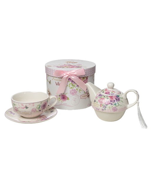 Taza tetera en caja regalo 300ml