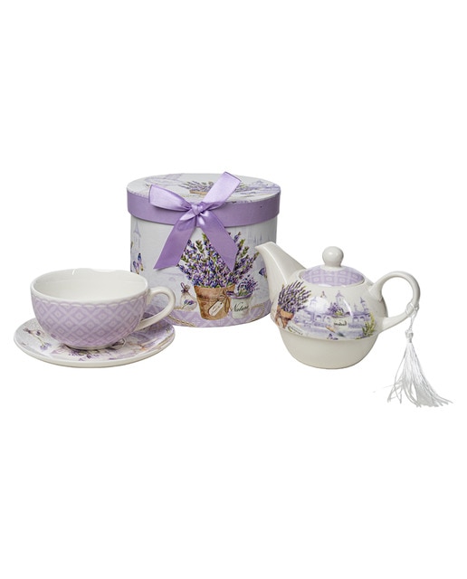 Taza tetera en caja regalo 300ml