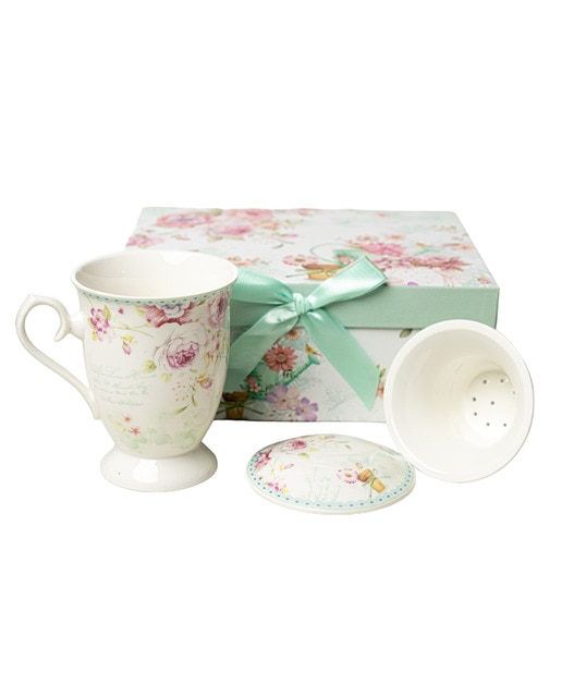Estuche con taza te c filtro 300 ml