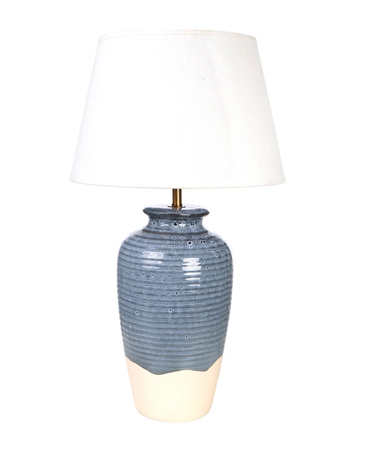 Lampara ceramica  c pantalla