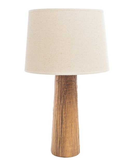 Lampara resina c pantalla 220v. e27