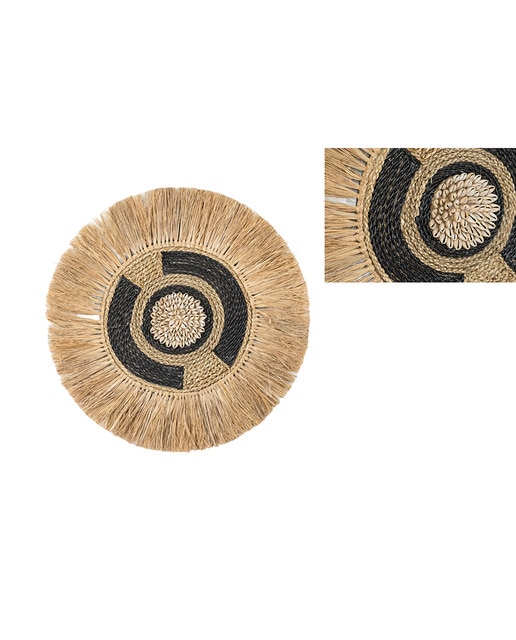 Decoracion pared fibra natrual