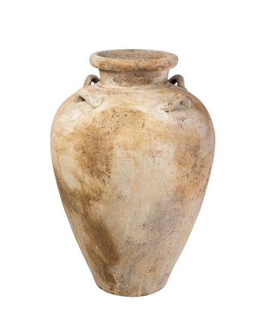 Jarron terracota asas