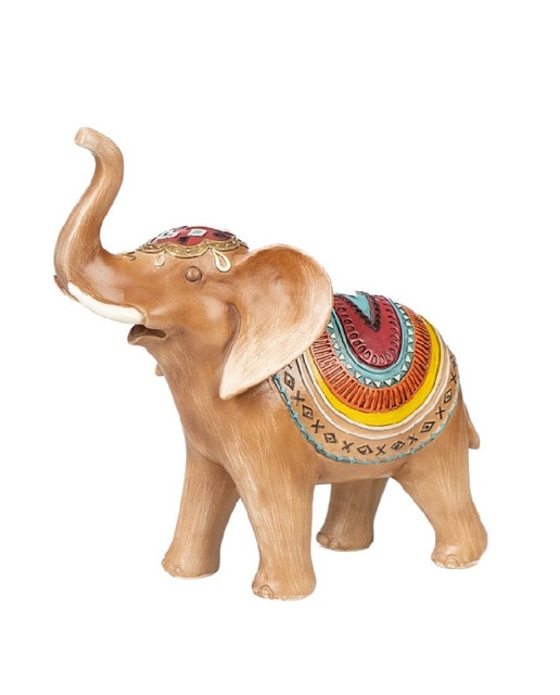 Figura resina elefante es