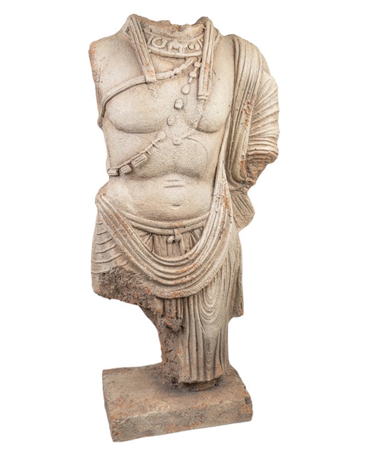 Busto cuerpo guerrero resina