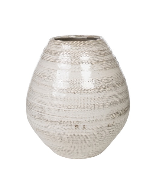 Florero liso ceramica