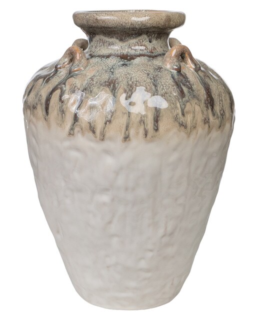 Jarron asas porcelana