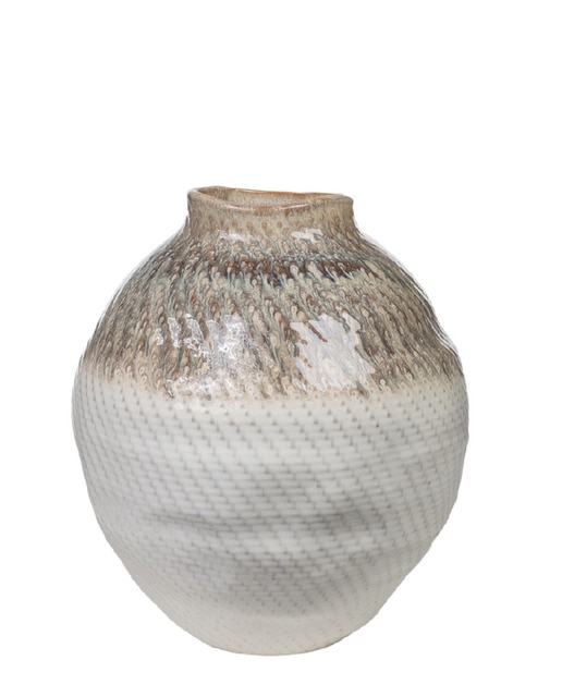 Jarron ancho porcelana