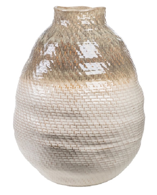 Jarron ancho porcelana