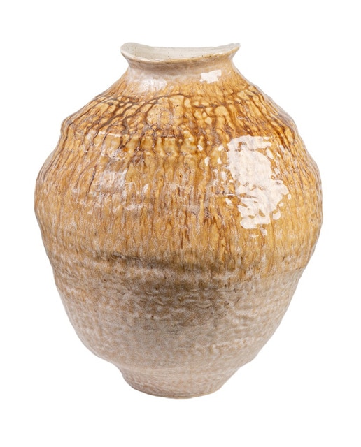 Jarron ancho porcelana