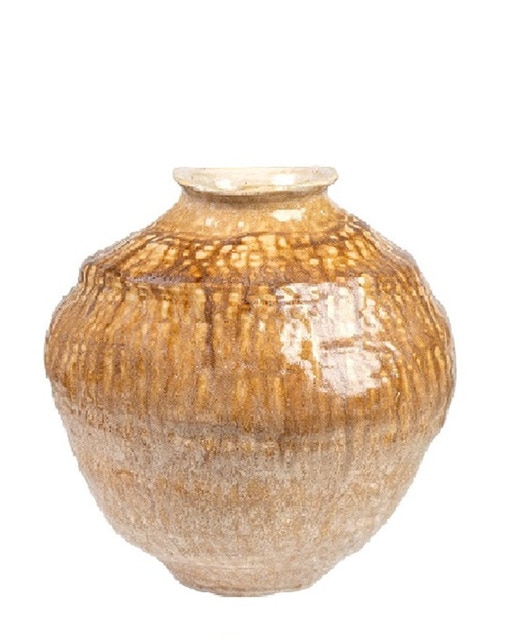 Jarron ancho porcelana