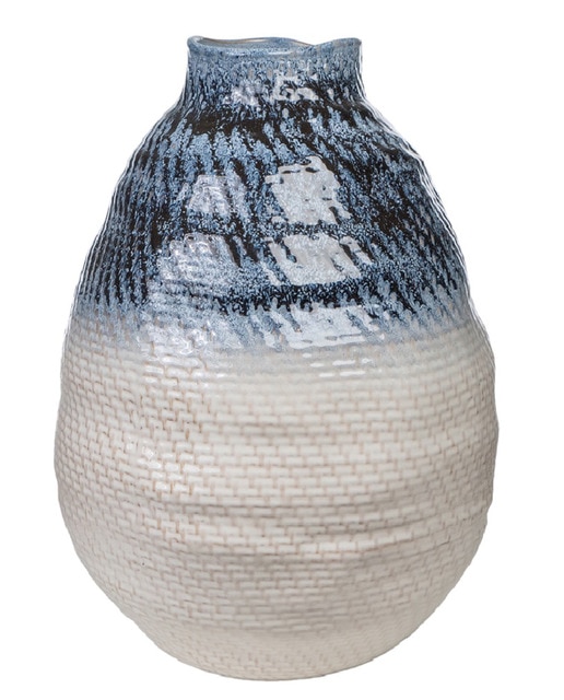 Jarron ancho porcelana