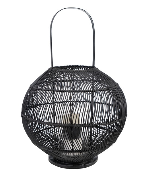 Farol rattan bola