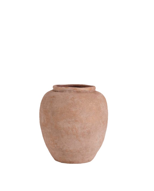 Florero terracota