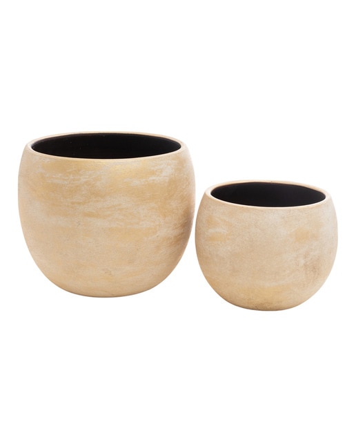 Set 2 c.macetas terracota