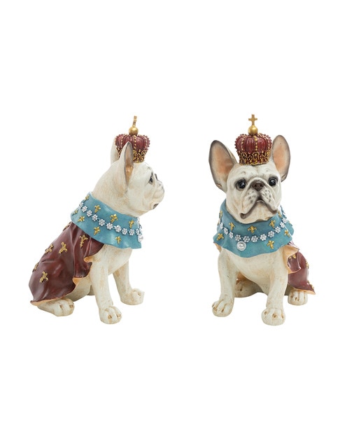 Figura perro resina