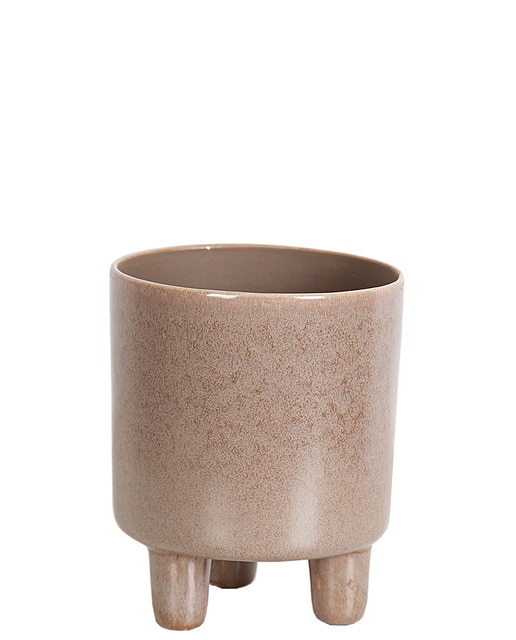 Maceta 3 pies ceramica