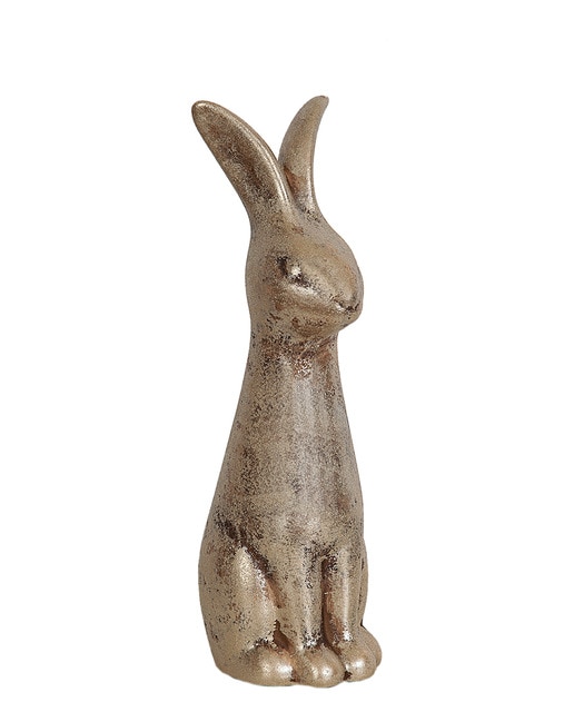 Figura conejo ceramica rustic