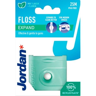 Jordan Fio Dentário  Expand Floss embalagem 25 m