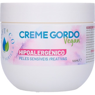 Soft&Co Creme Gordo Hipoalergénico embalagem 500 ml