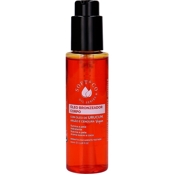 Óleo Bronzeador embalagem 100 ml
