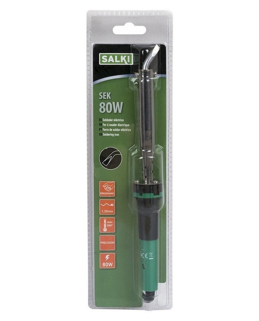 Soldador eléctrico regulable 80 W Salki R 8500080